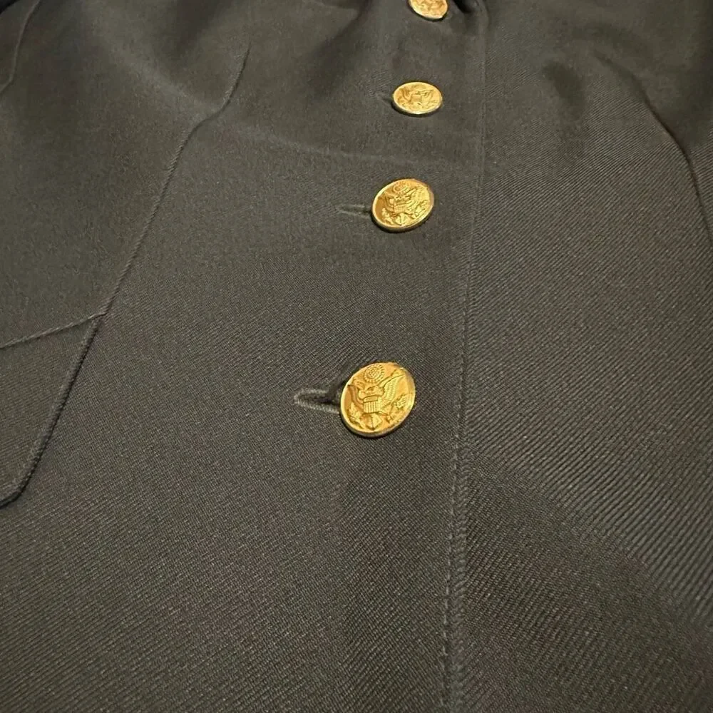 Vintage Army DC National Guard Women’s Official Blazer Jacket Size 12 Regular - Picture 2 of 12